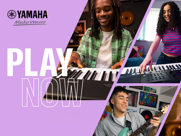 Yamaha Play Now cashbackactie van start op geselecteerde piano's, keyboards en gitaren