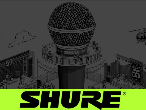 Gratis Shure totebag bij aankoop van iconische Shure microfoons