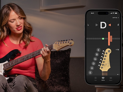 Yamaha Guitar Tuner app: tune your guitar quickly and easily using your phone