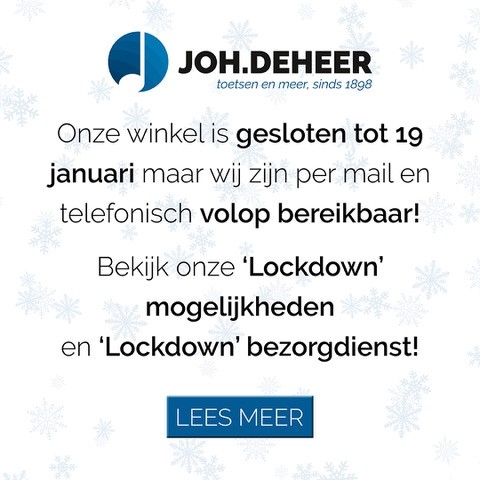 Winkel gesloten... maar wij blijven volop bereikbaar 