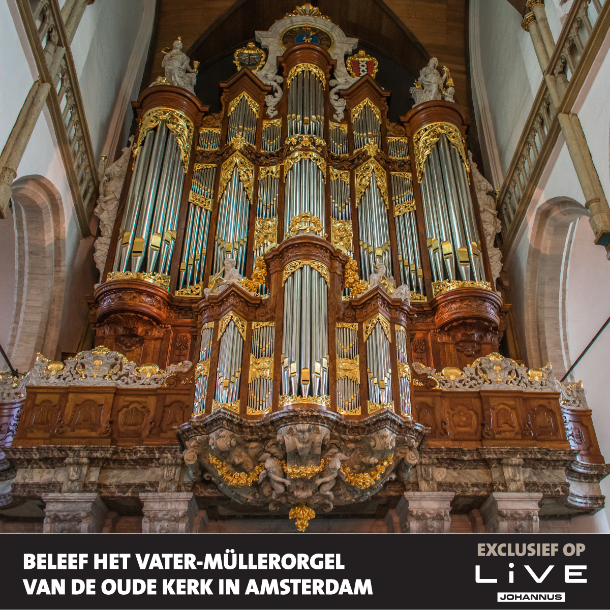 Nieuwe sample Johannus Live: Oude Kerk van Amsterdam