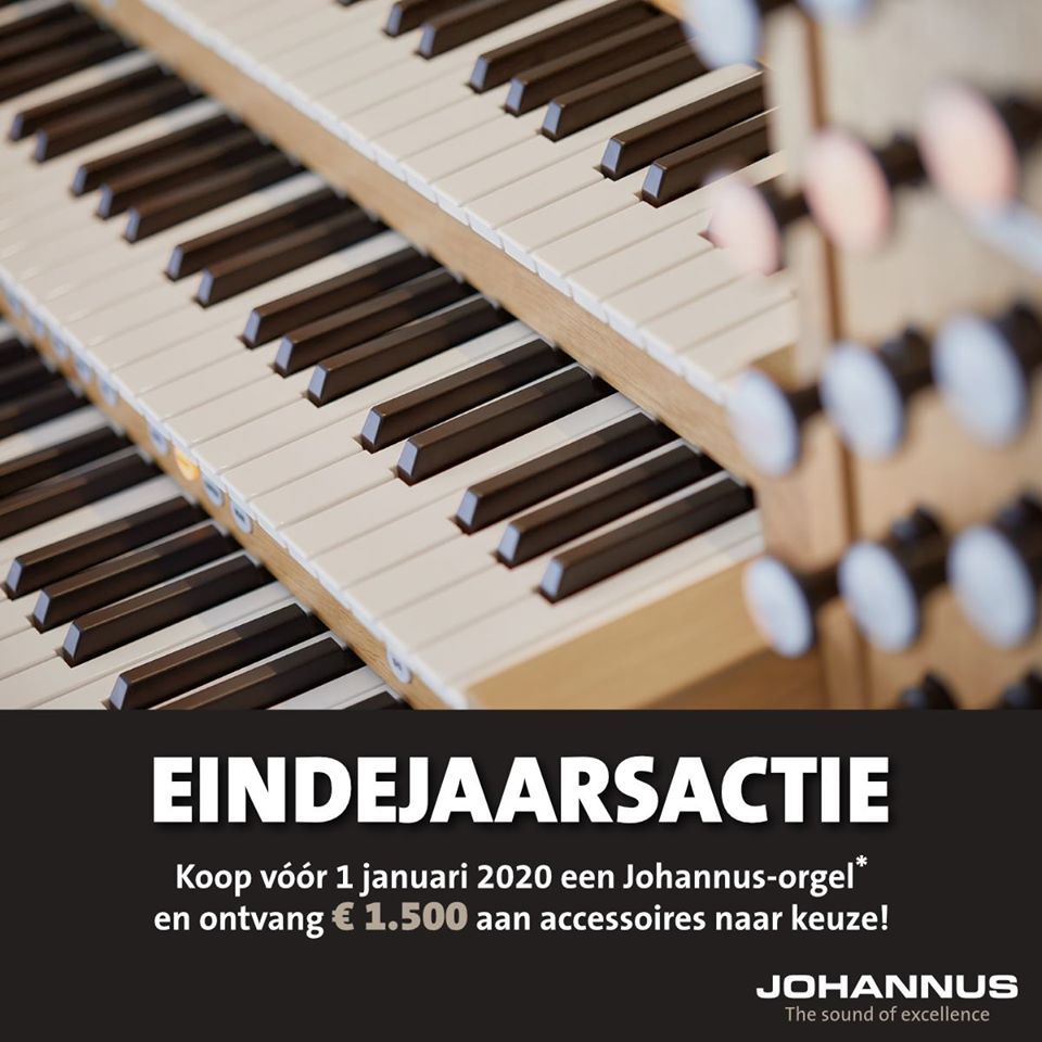 Johannus Eindejaars Actie 