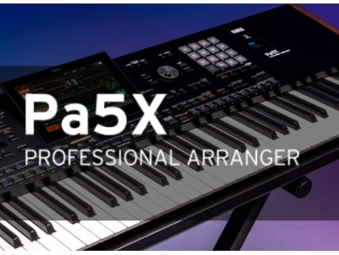 De nieuwe Korg Pa5X zijn verkrijgbaar!