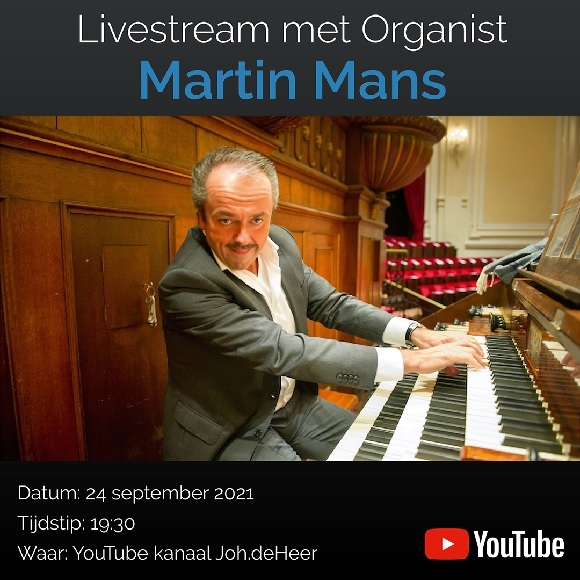 Livestream concert with Martin Mans!