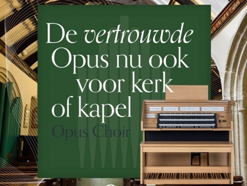 Het vertrouwde Opus geluid nu ook voor in kerken 