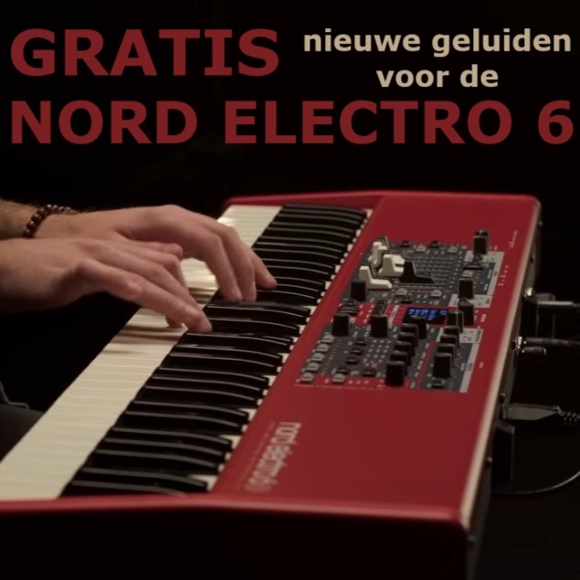 Update gratis de soundbank van uw Nord Electro 6!
