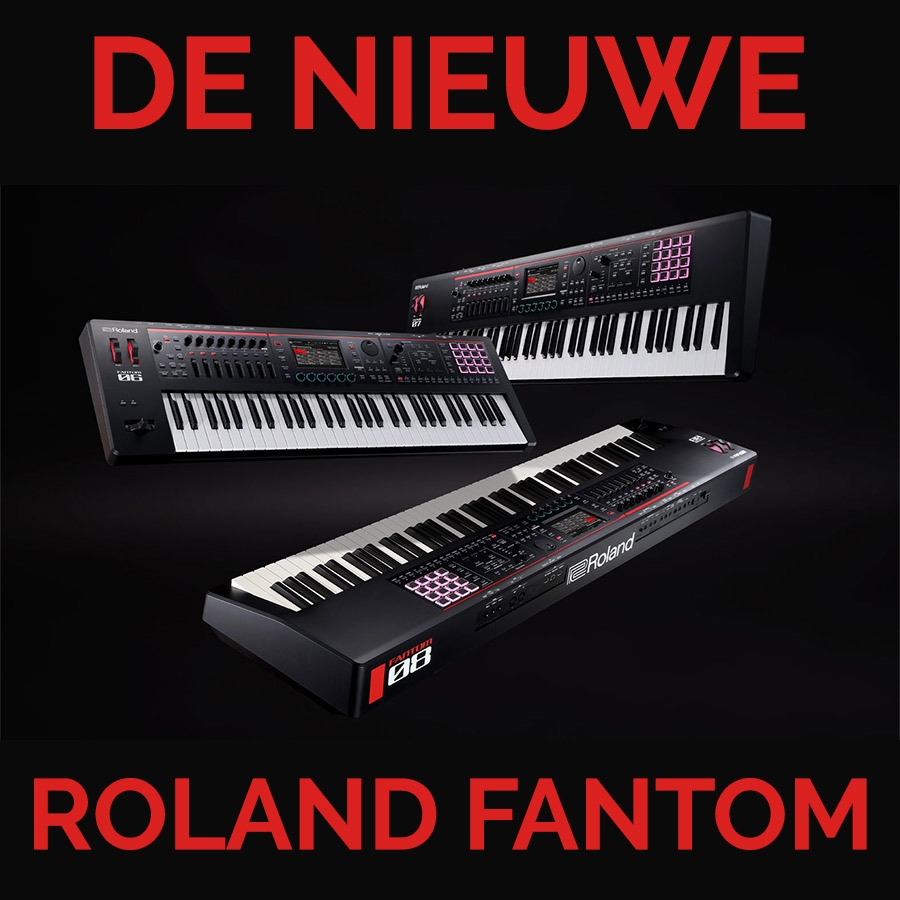 De gloednieuwe Roland FANTOM-0 Synthesizers 