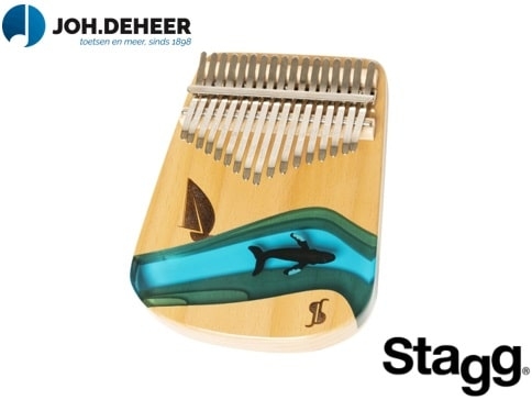 Zie deze prachtige Stagg kalimba!
