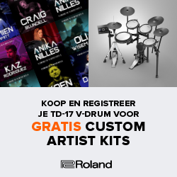 17 nieuwe gratis drumkits voor Roland TD-17KV en TD-17KVX