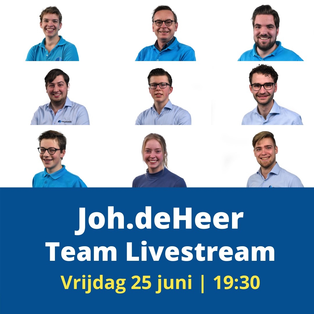 Joh.deHeer Team LiveStream