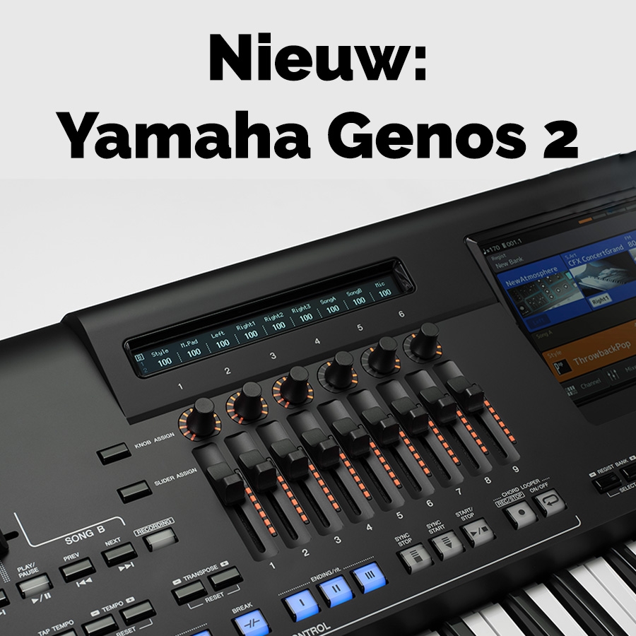 Das Yamaha Genos 2: Jetzt erhältlich bei Joh.deHeer!