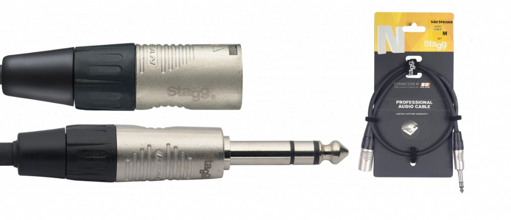Accessories for Hauptwerk on your organ - stagg_nac1psxmr_audiokabel_-_1_meter