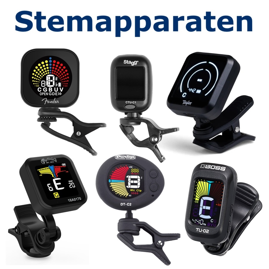 De beste stemapparaten voor gitaar, bas en andere snaarinstrumenten - stemapparaten