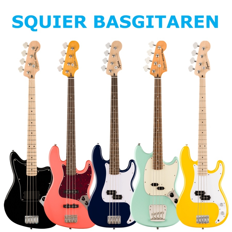 De Squier Basgitaren - squierbasgitaren