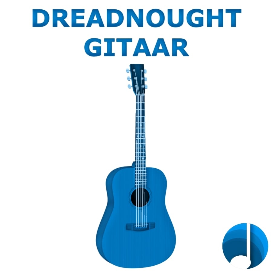 Dreadnought Gitaar  - dreadnoughtgitaar