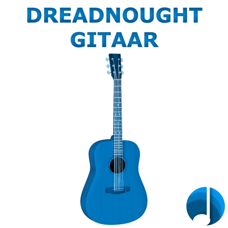 Dreadnought Gitaar  - dreadnoughtgitaar