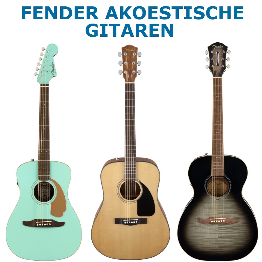 Fender Akoestische Gitaren - akoestische_gitaren_fender