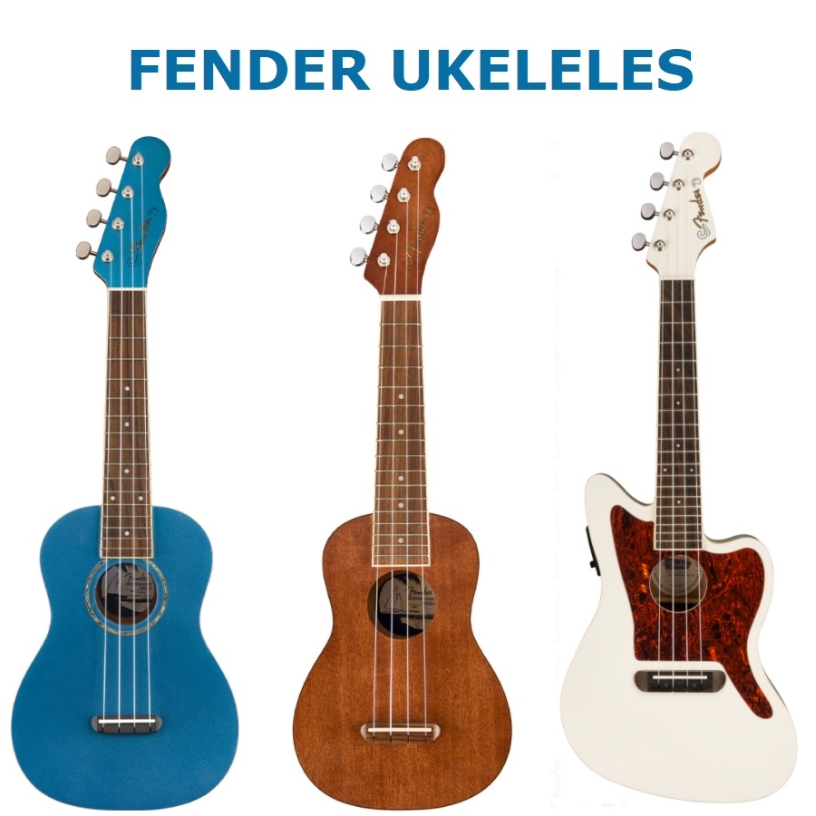 Fender Ukeleles - fender_ukeleles