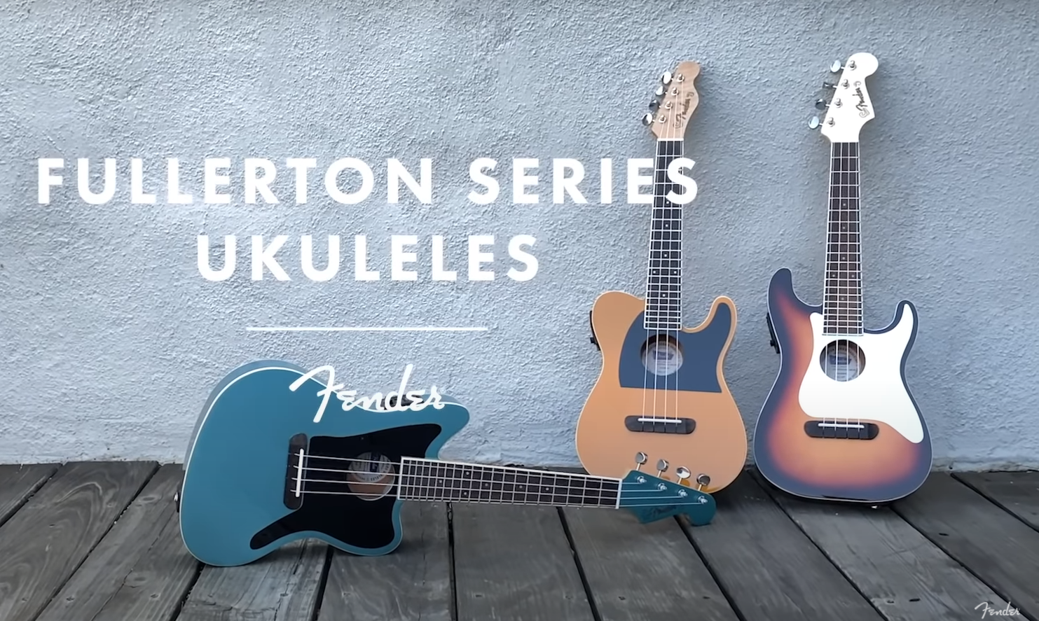 Fender Ukeleles - fullerton_series_fender