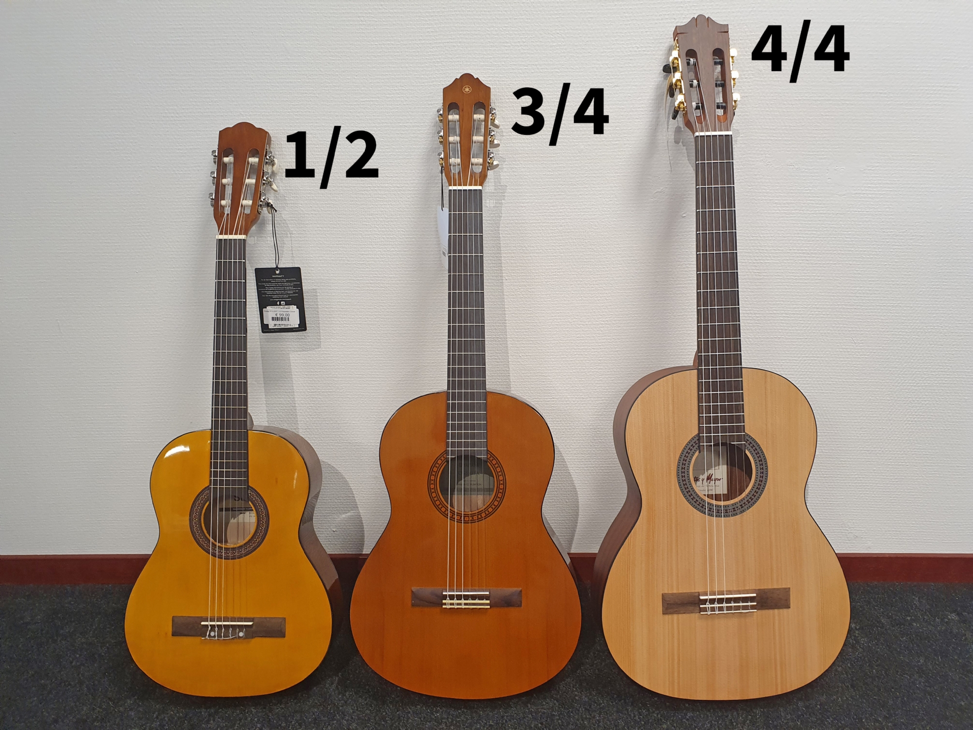 Kindergitarre - gitaarvormen Kindergitarre - gitaarvormen