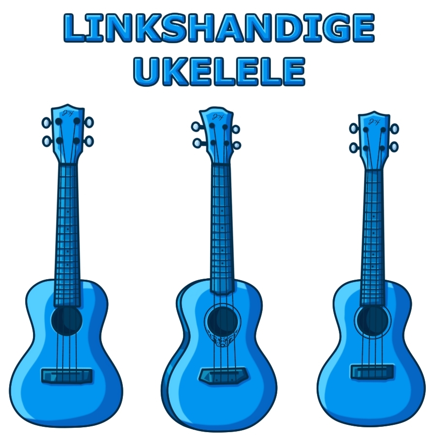 Linkshandige Ukelele - linkshandigeukelele