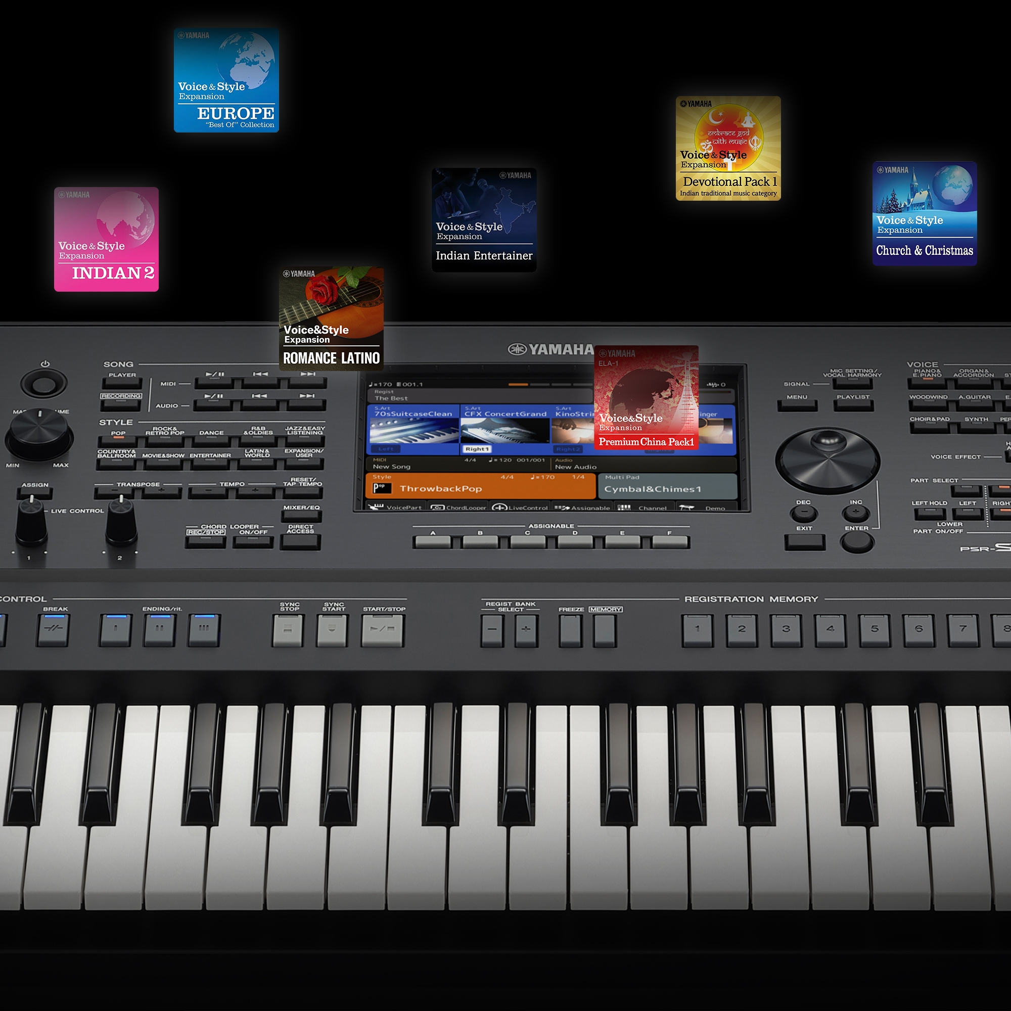 Ontdek de nieuwe Yamaha PSR SX720+  - 03_psr-sx_amazon_a_plus_features
