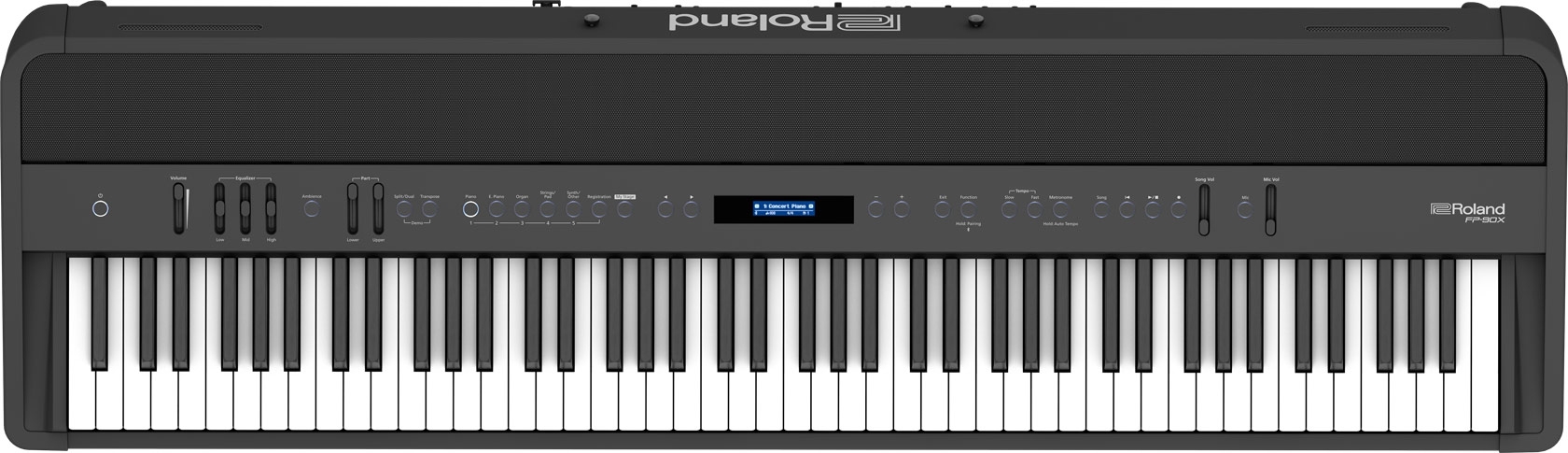 Roland FP-X serie  - fp-90x-bk_top_gal_(1)