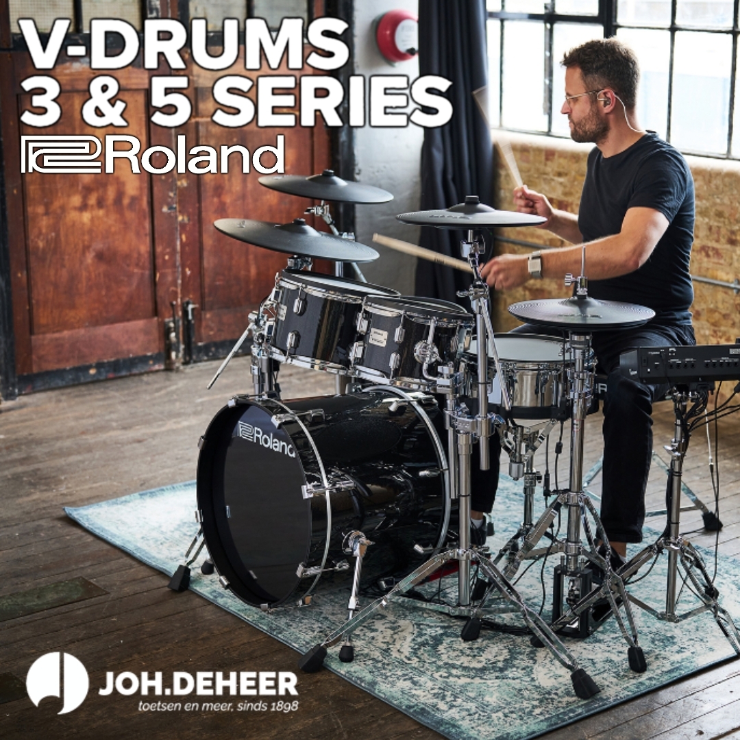 Roland hat neue Drumsets: Die V-Drums 3 und 5 sind da! - rolandvdrums35