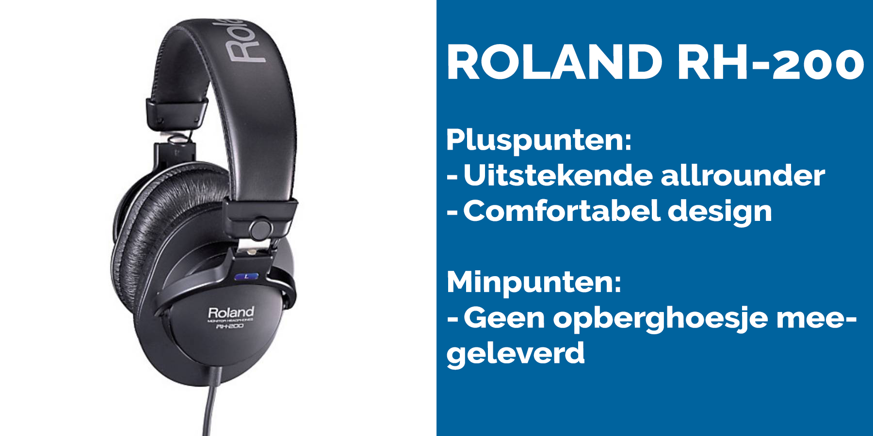 Roland Hoofdtelefoon  - rh-200