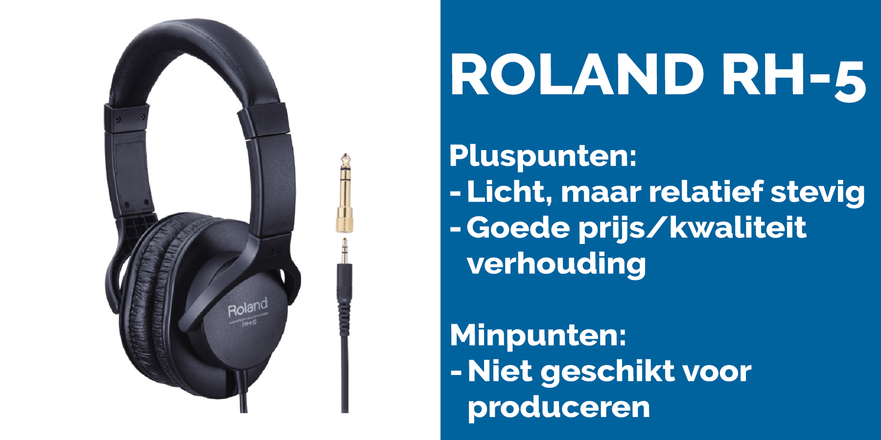 Roland Hoofdtelefoon  - rh-5
