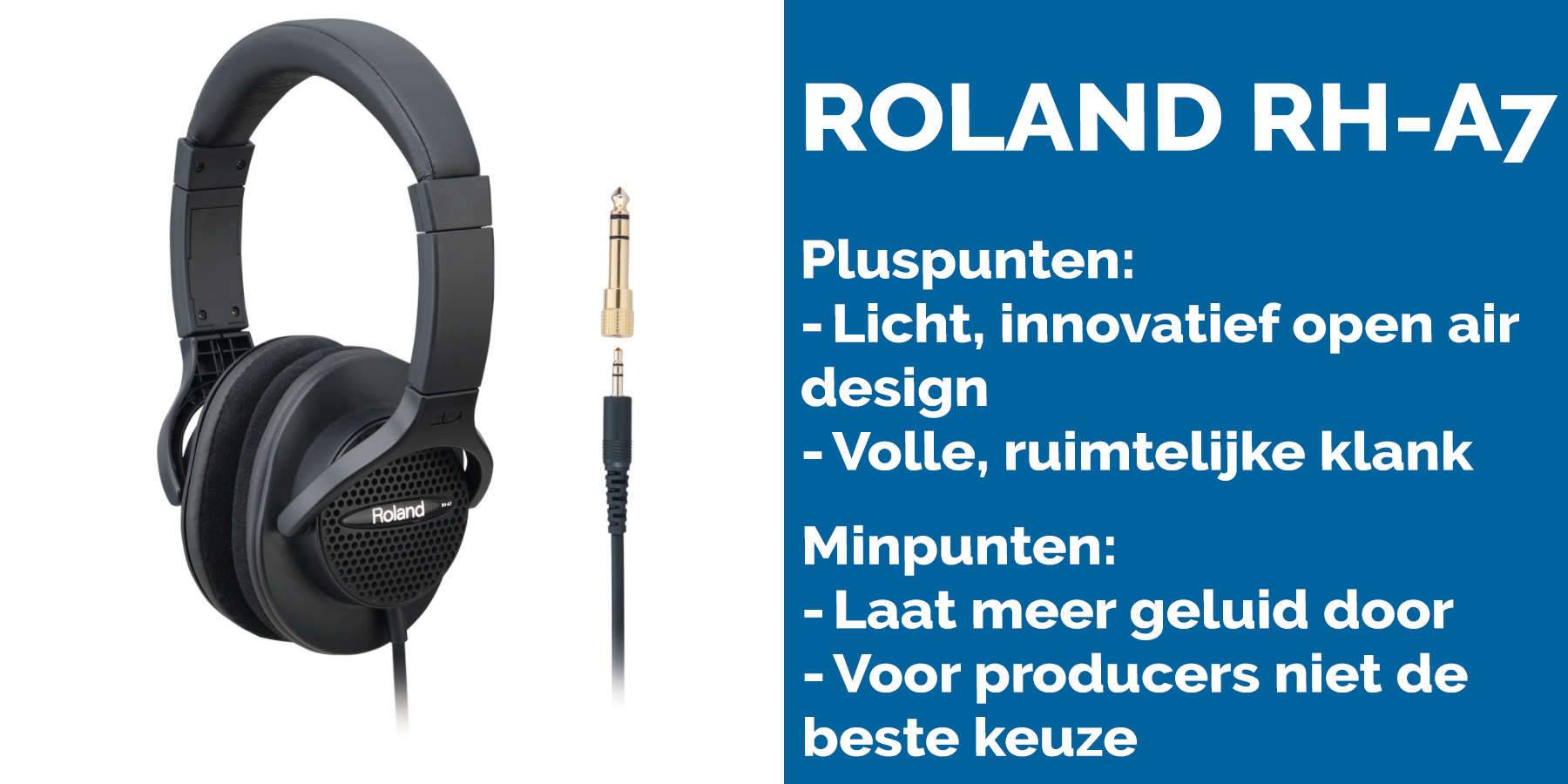 Roland Hoofdtelefoon  - rh-a7