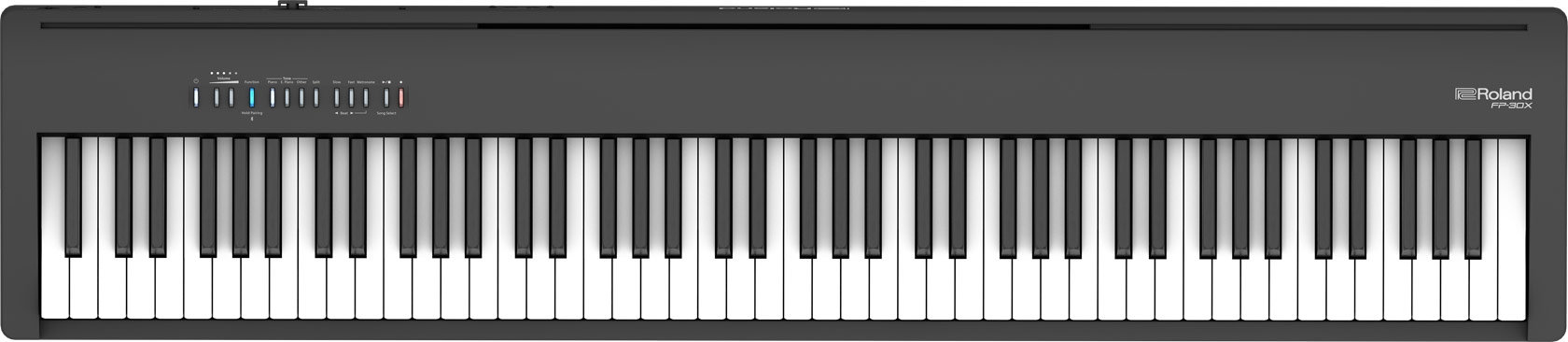 Roland FP-X serie  - fp-30x-bk_top_gal