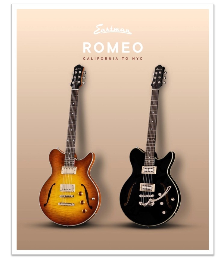 The Eastman Romeo Guitars - eastmanromeonyccali