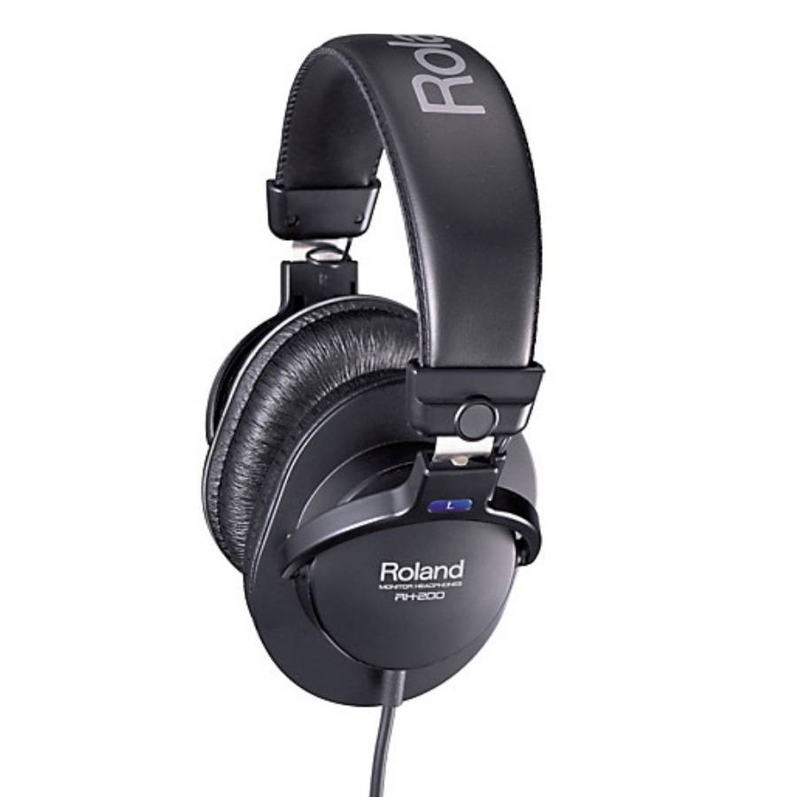 The ideal headphones for your organ - roland_rh-200_hoofdtelefoon_zwart