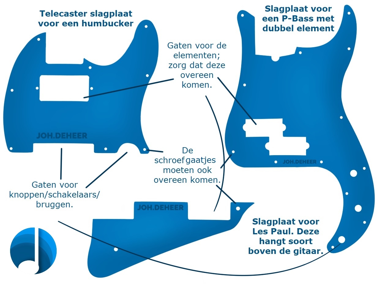 Vervangingsonderdelen voor Gitaren - sketch1662463552763