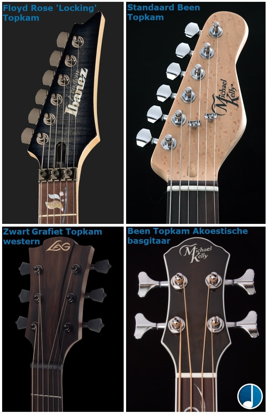 Vervangingsonderdelen voor Gitaren - topkammen-min