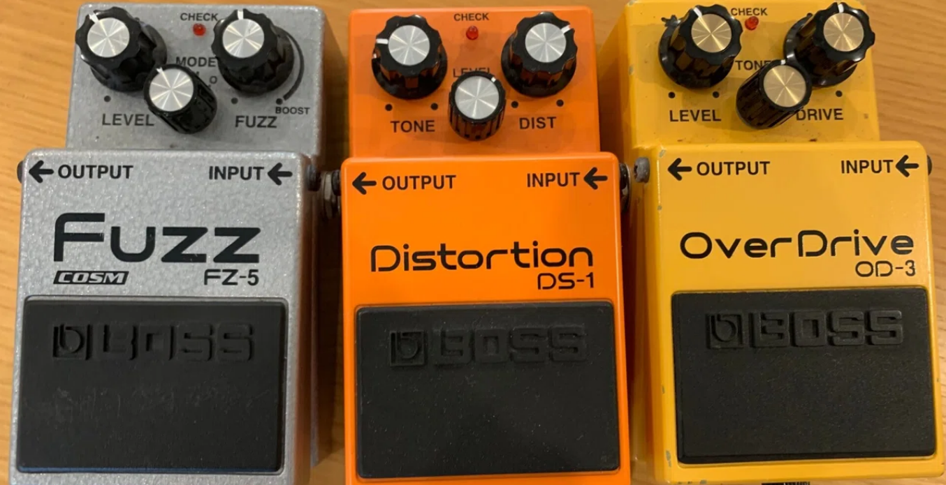 Vervormingspedalen: wat is het verschil tussen overdrive, distortion en fuzz? - fuzz_dist_ov