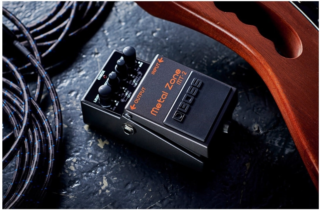 Vervormingspedalen: wat is het verschil tussen overdrive, distortion en fuzz? - metal_pedaal_1-min