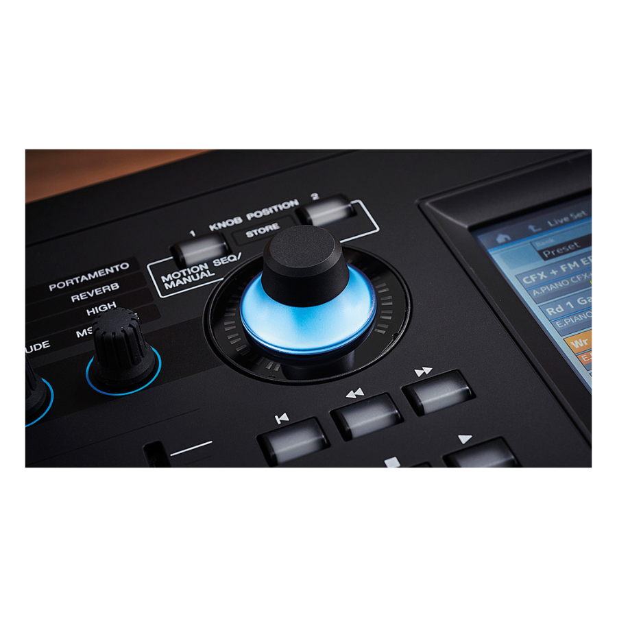 Yamaha MODX6+: The affordable and portable professional synthesiser - super_knob_yamaha