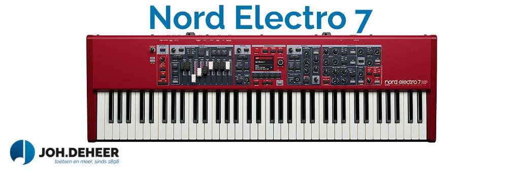 Nord Electro 7: het ultieme Stagekeyboard voor professionals