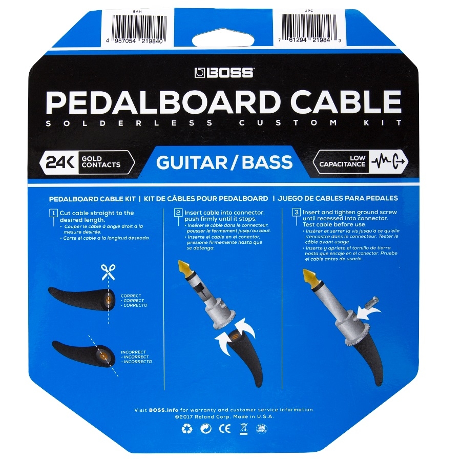 Boss BCK Patchkabels