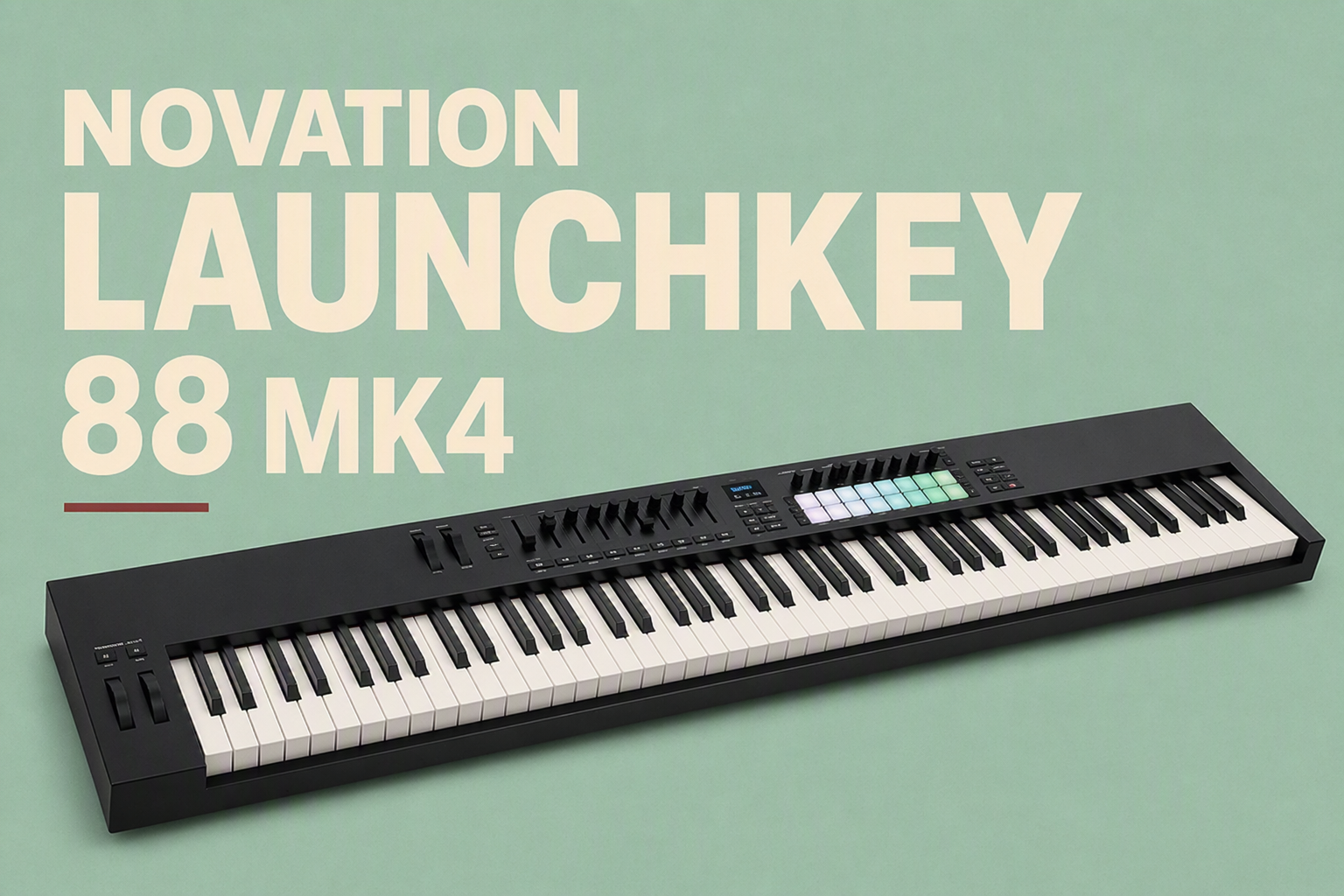 Nieuw: Launchkey 88 MK4 voor wie serieus wil spelen en produceren