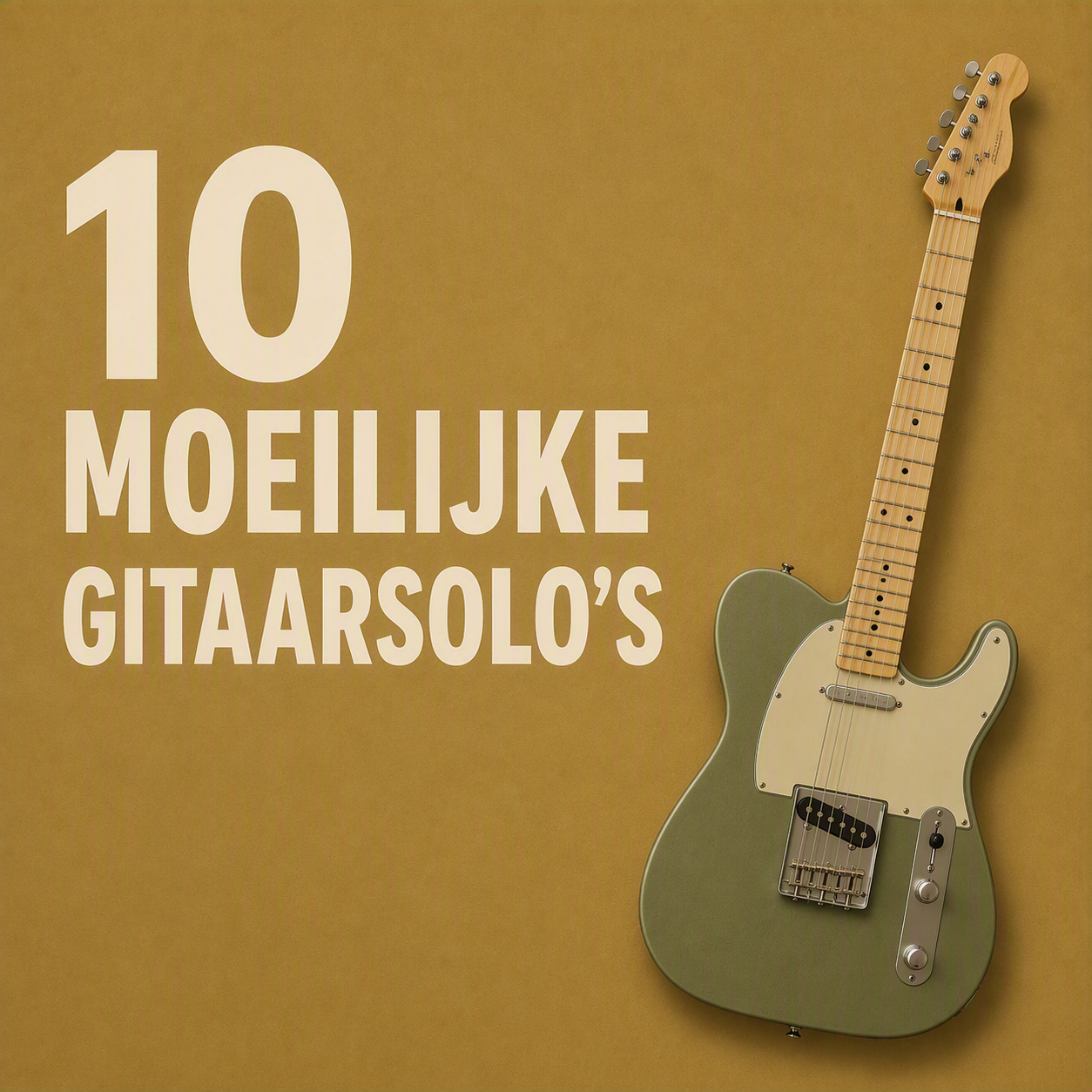 10 Moeilijke Gitaarsolo's!