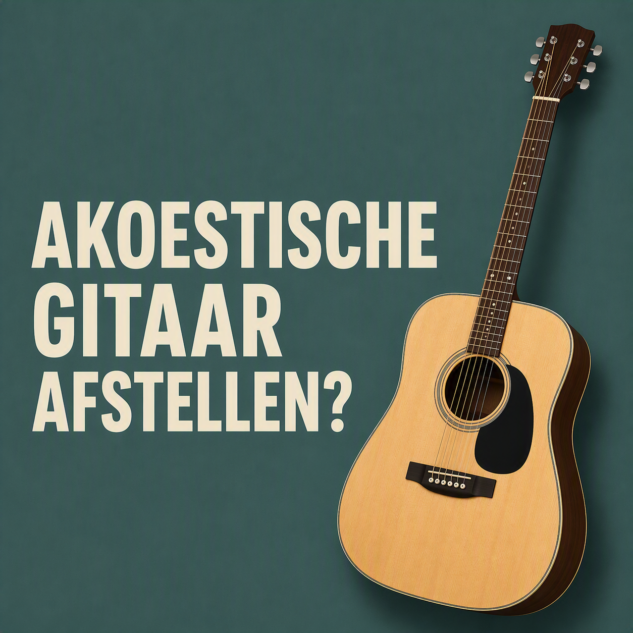 Akoestische Gitaar Afstellen?