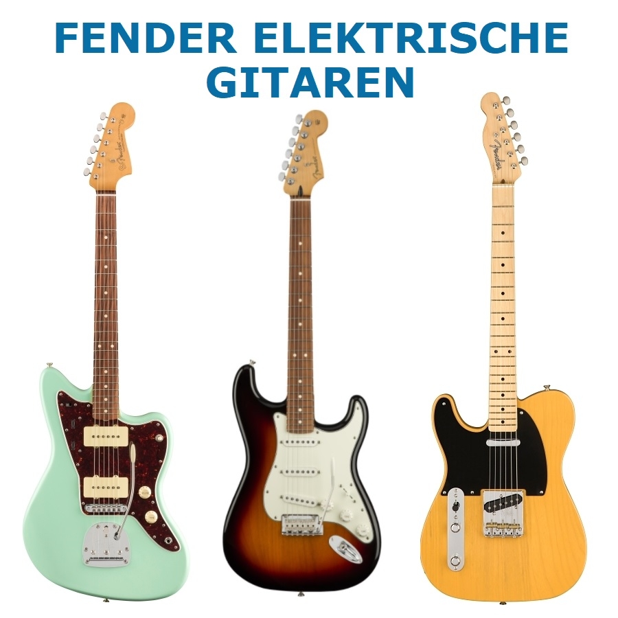 vijand Oneffenheden verhaal Fender Elektrische Gitaren