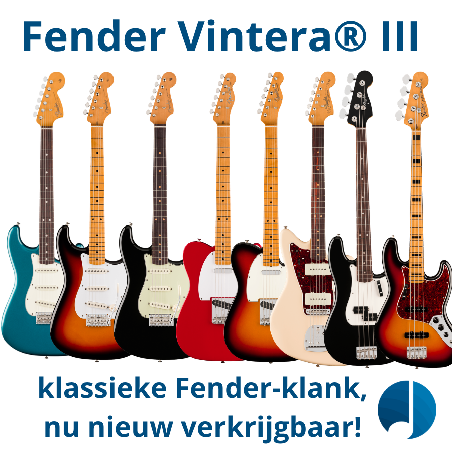 Fender Vintera® III: klassieke Fender klank, nu nieuw verkrijgbaar!