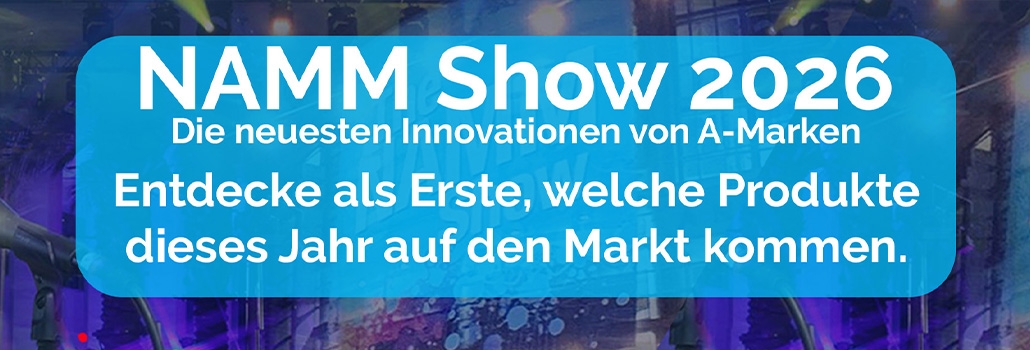 NAMM Show 2026: Alle neuen Highlights jetzt bei Joh. de Heer
