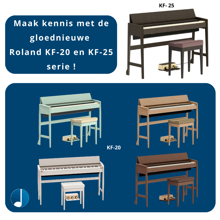 Maak kennis met de gloednieuwe Roland KF-20 en KF-25 serie
