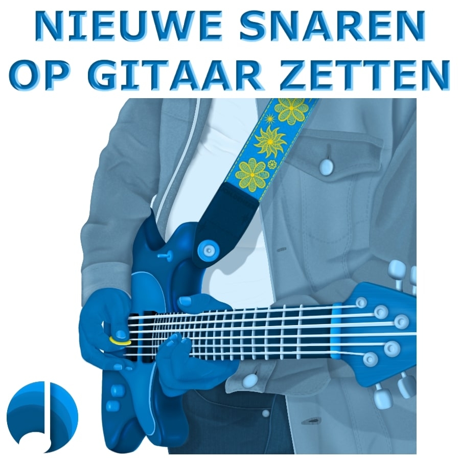 Nieuwe Snaren op Gitaar Zetten