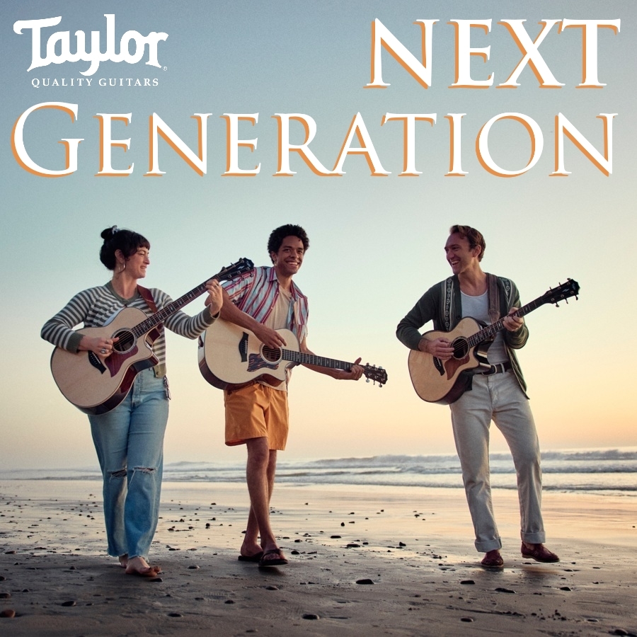 De nieuwe Taylor Next Generation Gitaren zijn hier!